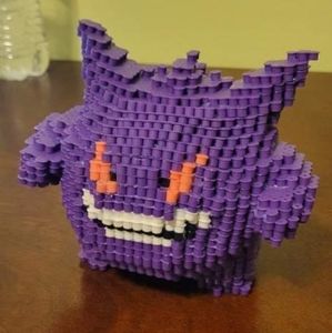 3D Perler Bead Gengar [Pokémon]